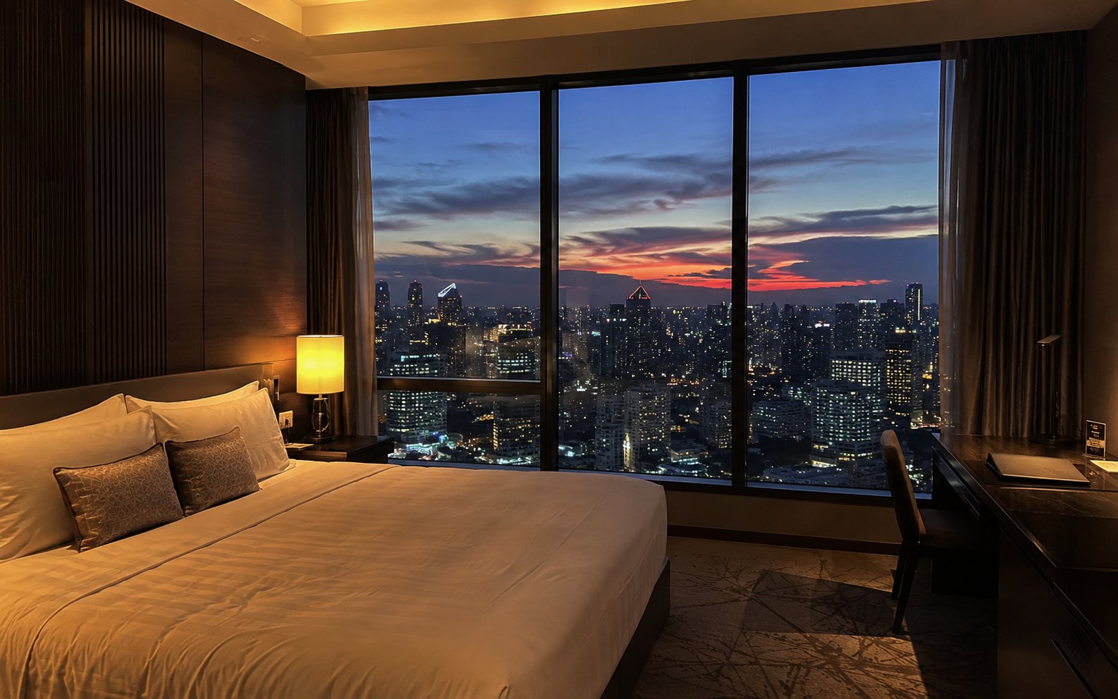 64 樓城市夜景套房