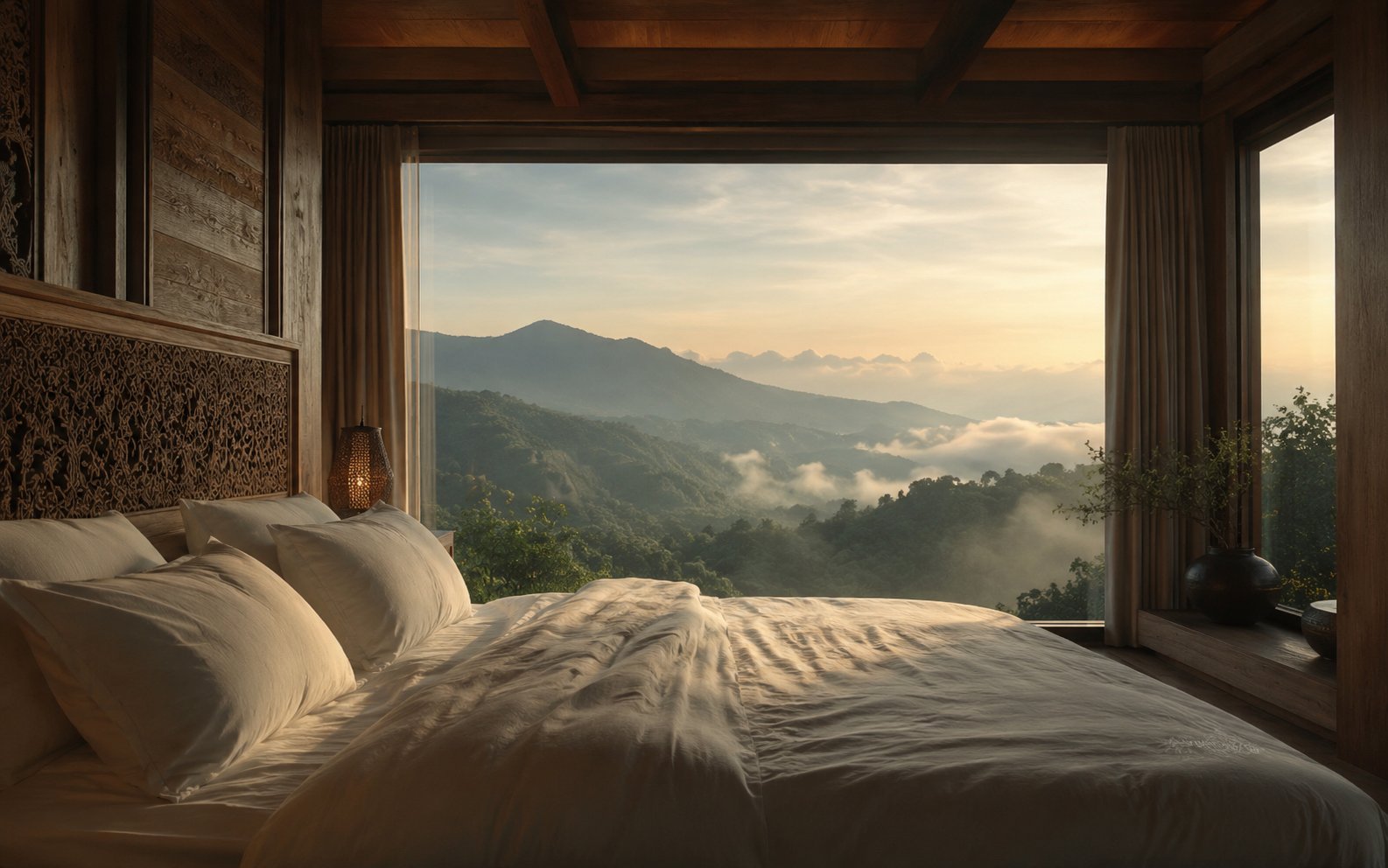 素貼山霧居房型