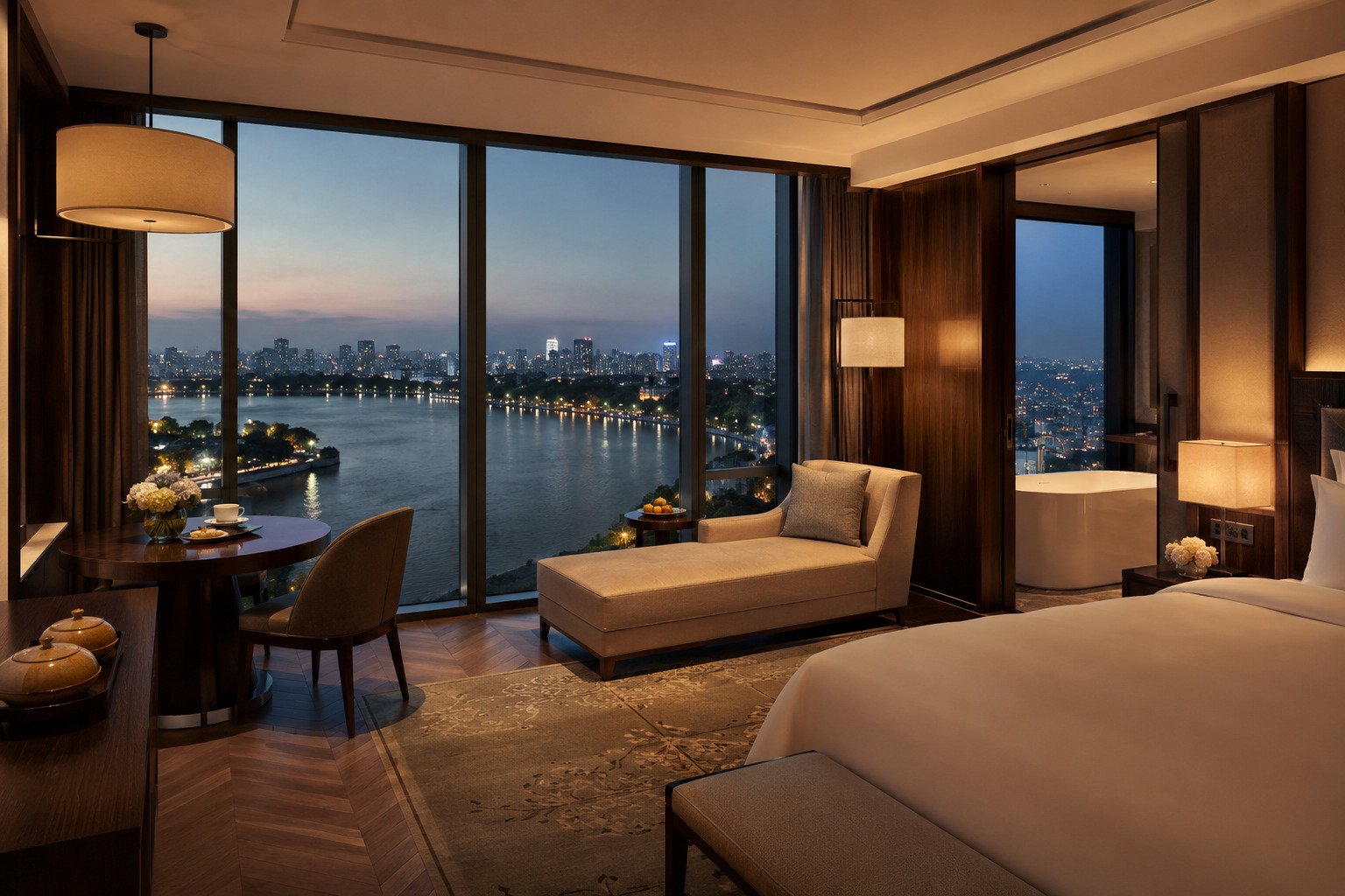 河內湖景高樓升級房