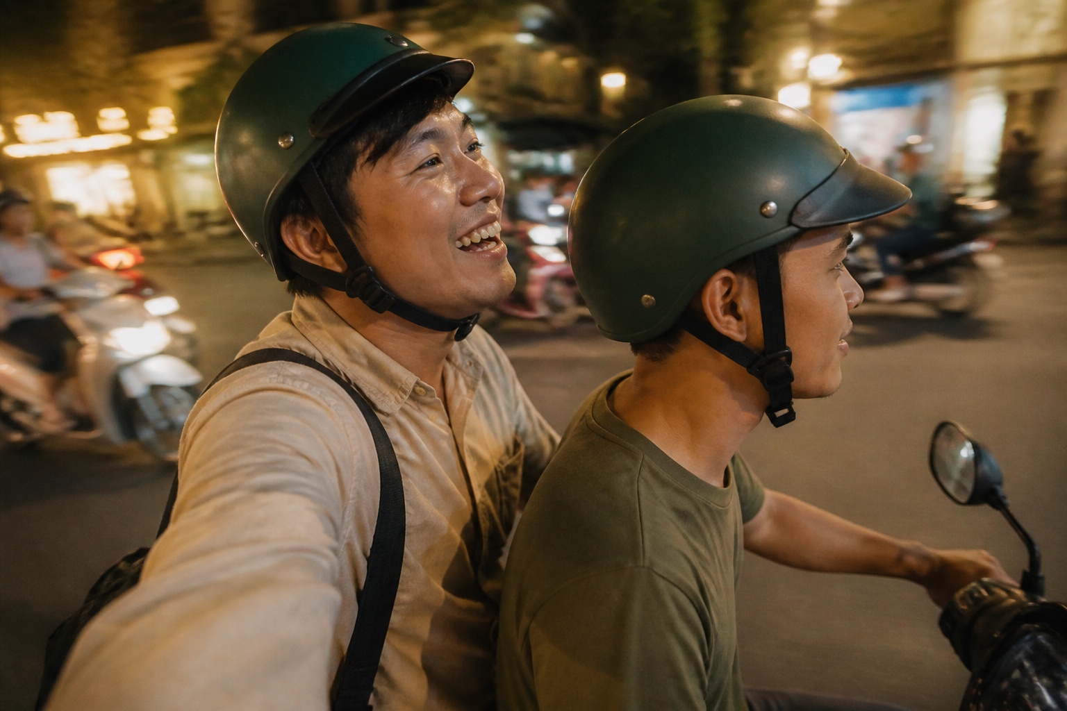 胡志明・美食機車夜遊