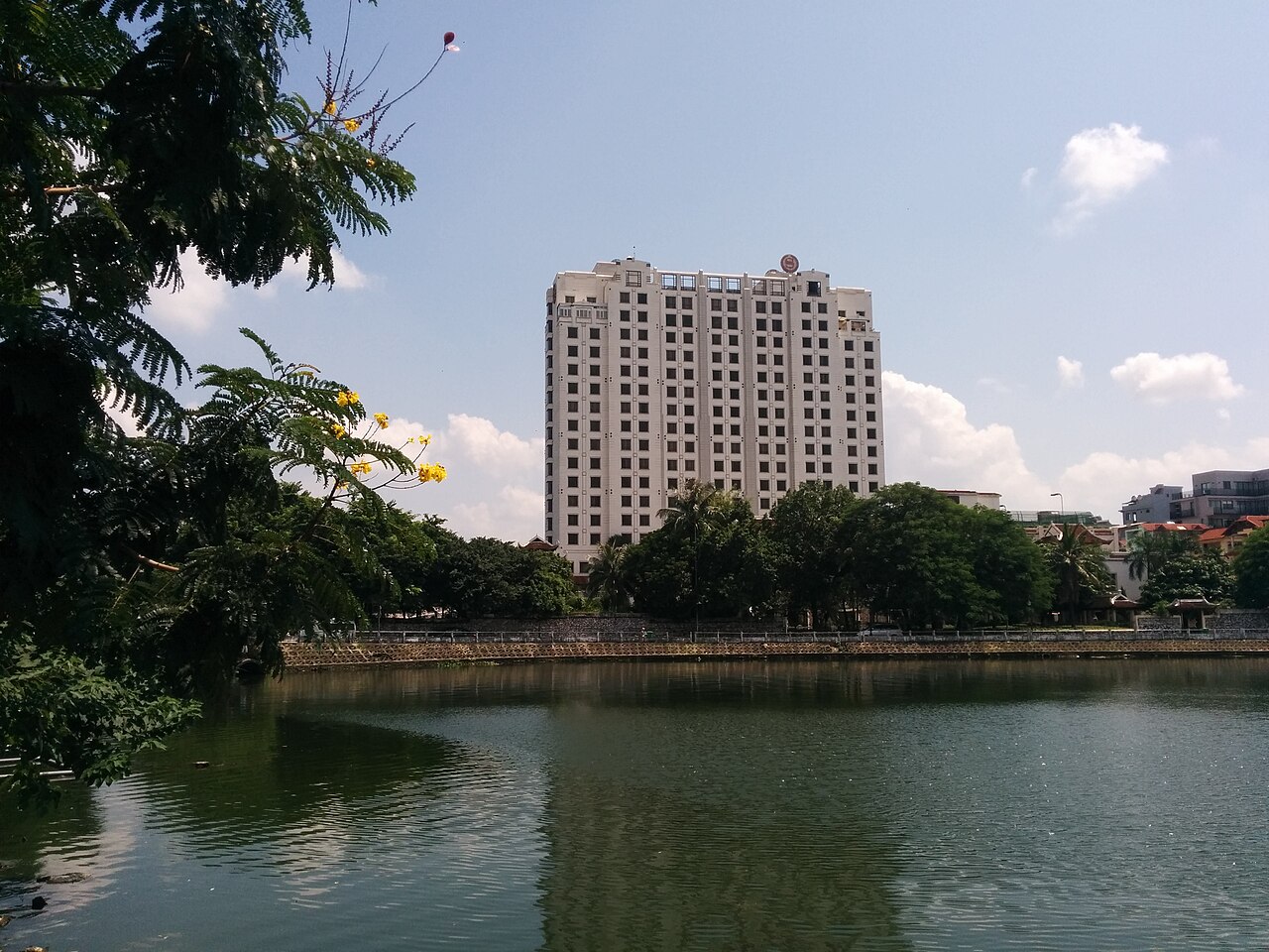 河內西湖 Ho Tay 湖畔