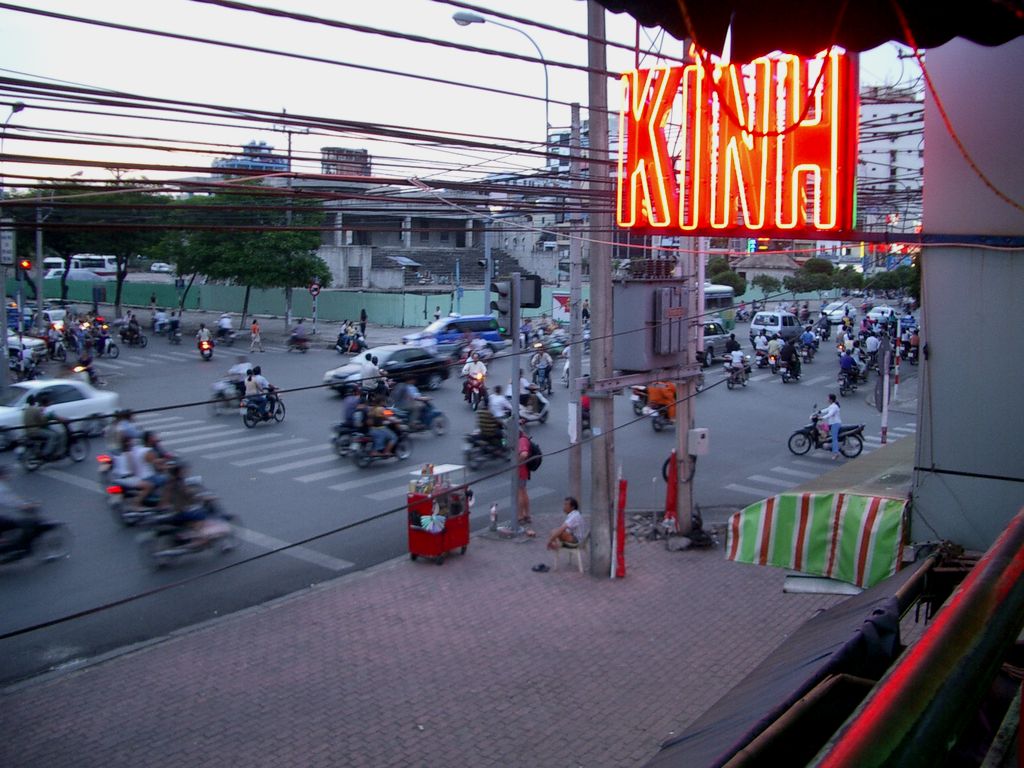 胡志明市范五老街，109 號公車去程路線經過