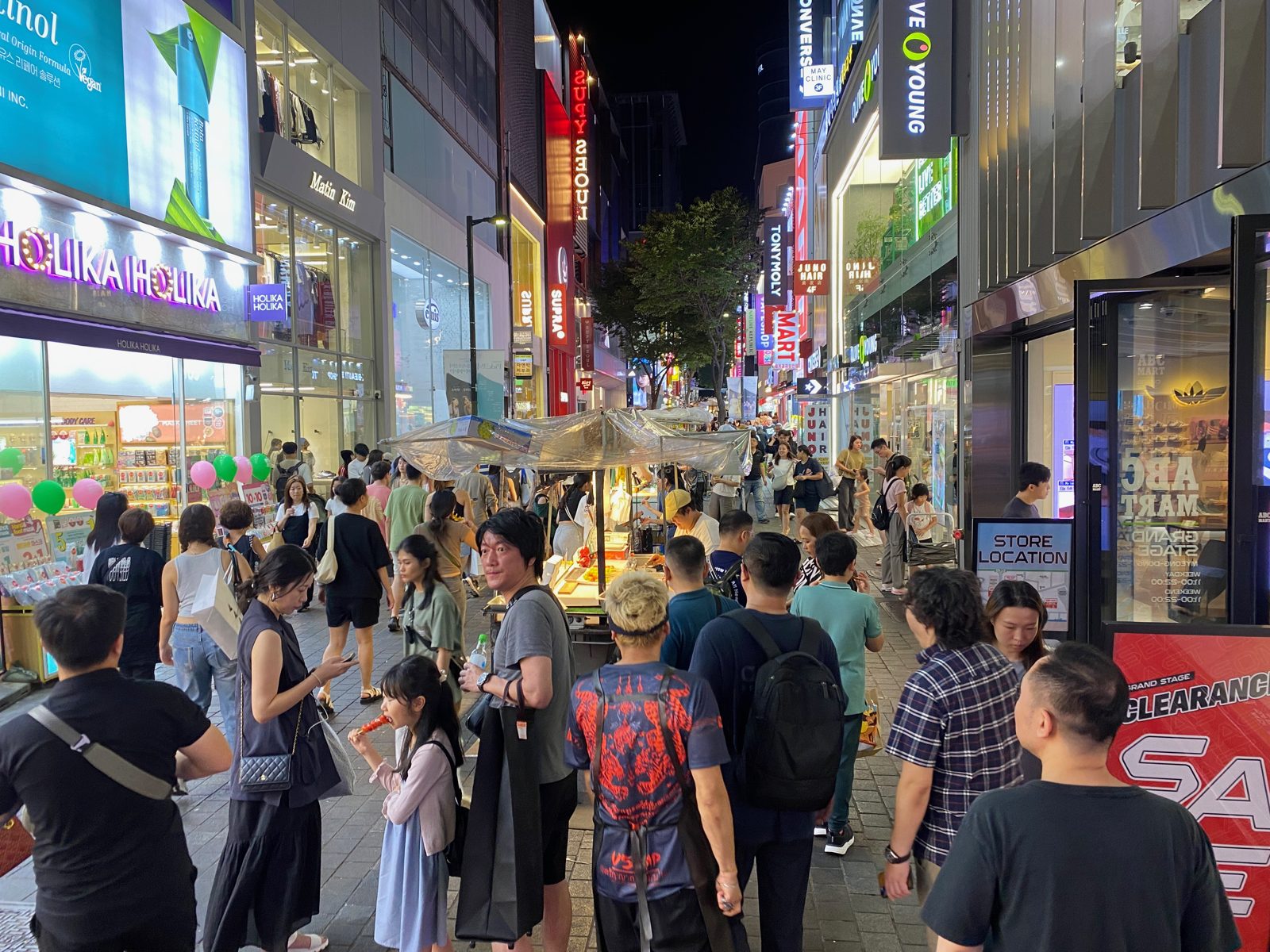 首爾明洞夜市