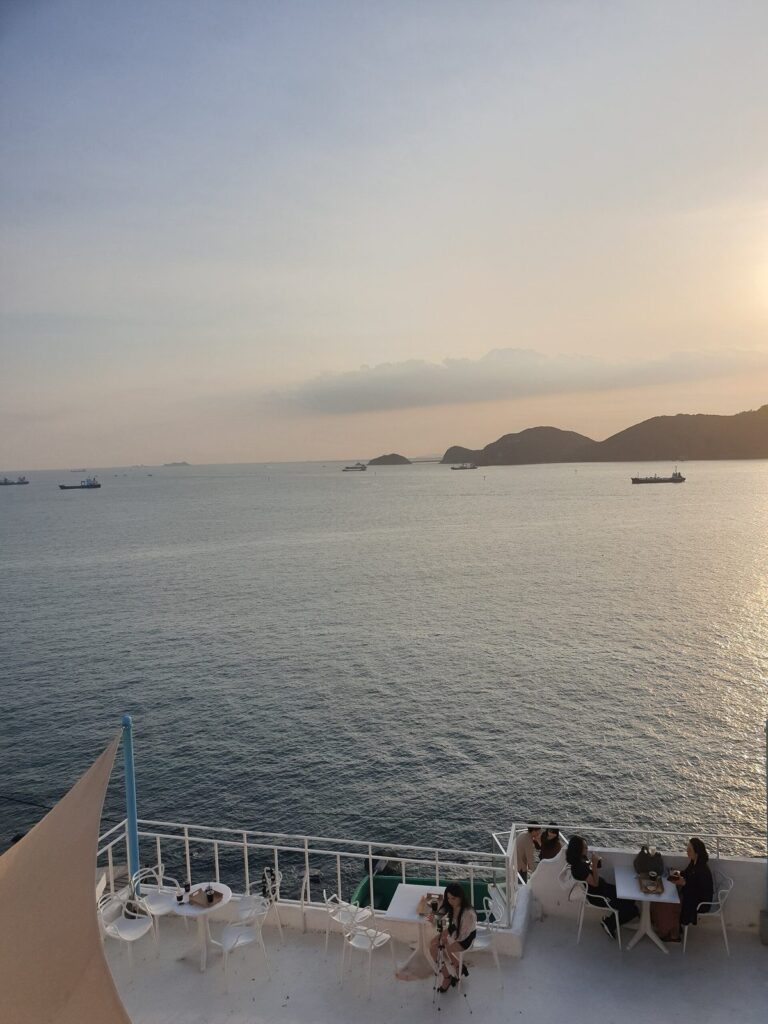 影島白淺灘文化村海景