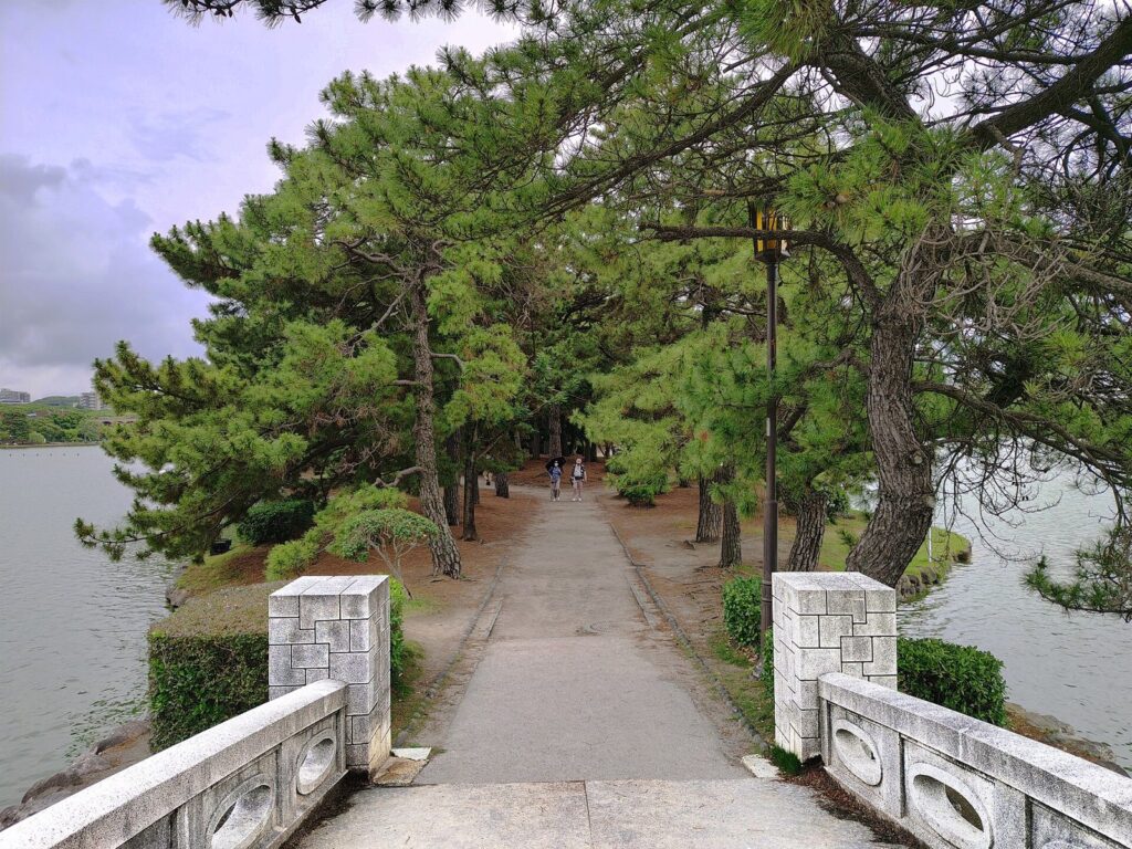 福岡大濠公園松林步道