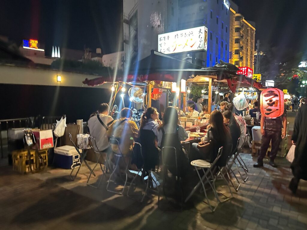 博多屋台夜色