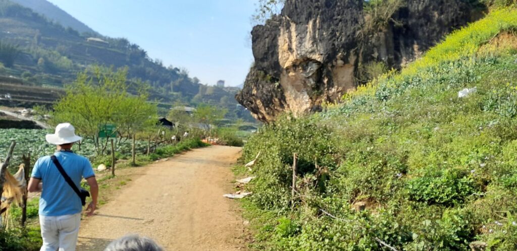 沙壩村落步道