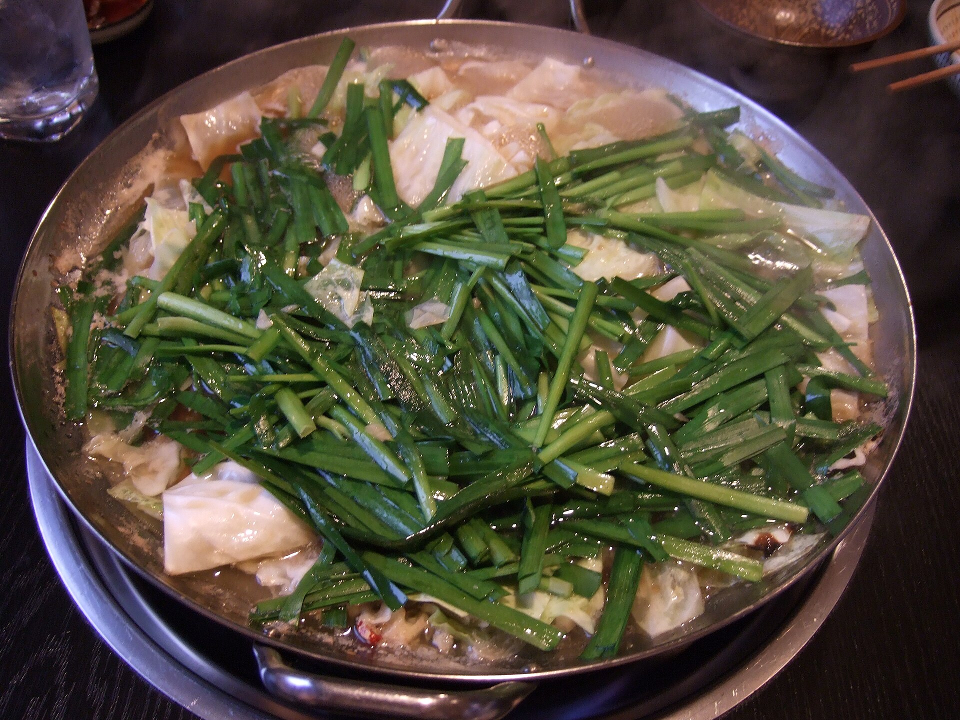 福岡牛腸鍋，一個人吃飯的選擇