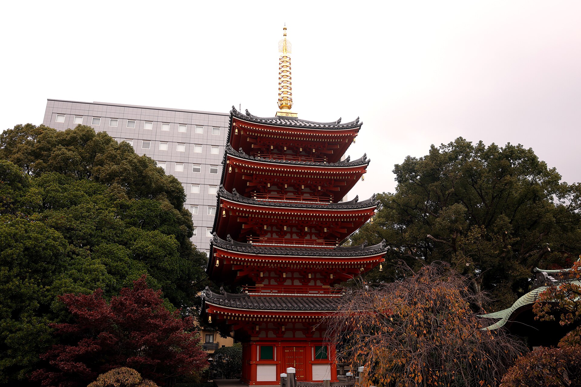 福岡東長寺，祇園站旁的博多舊城區景點