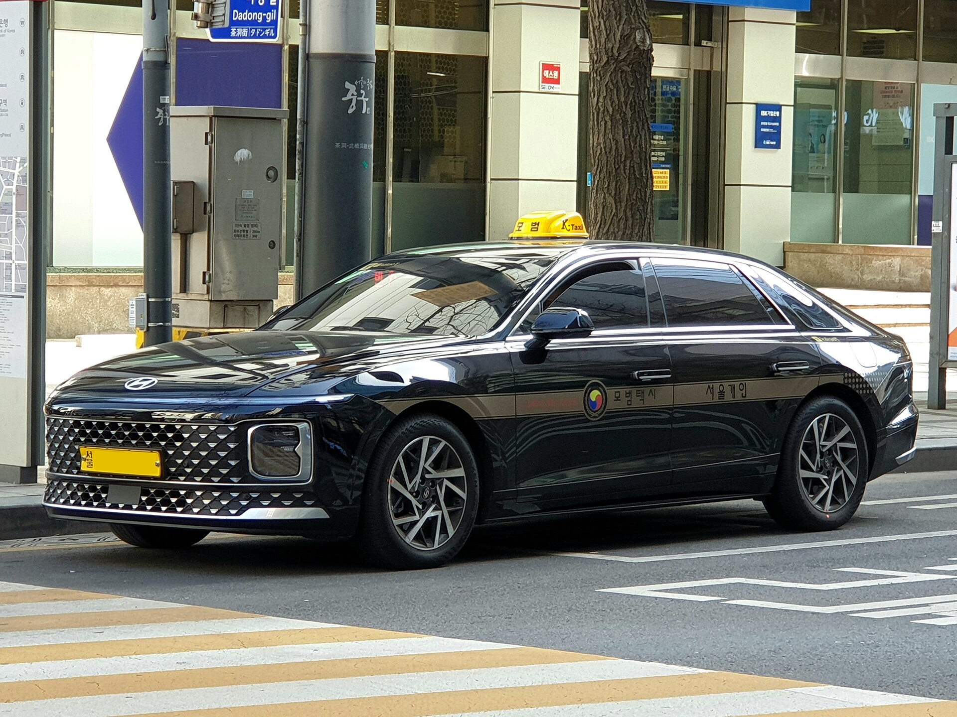 首爾 模範計程車 k.ride 車型