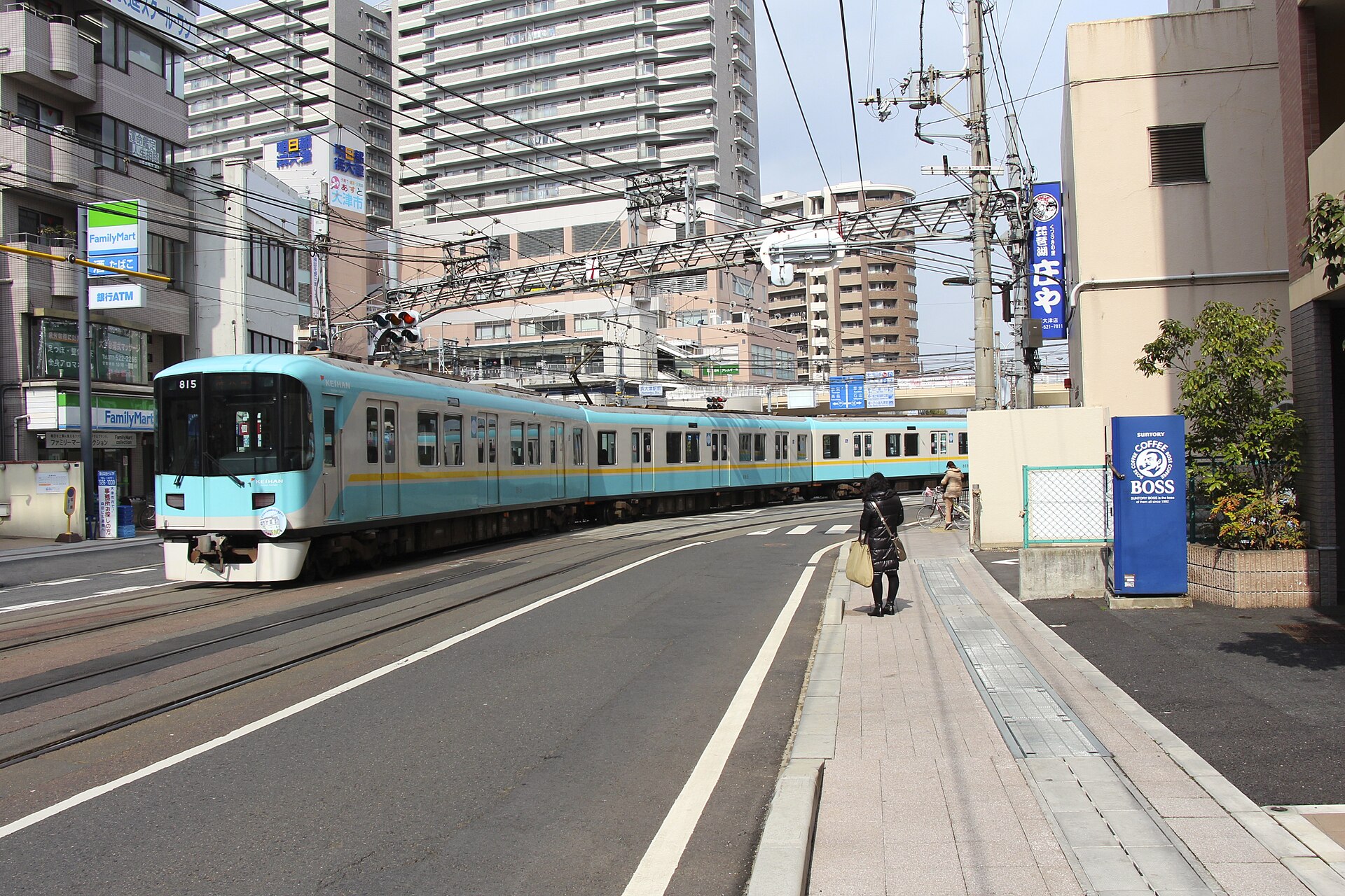 京阪電車，大阪到京都當日返的班次