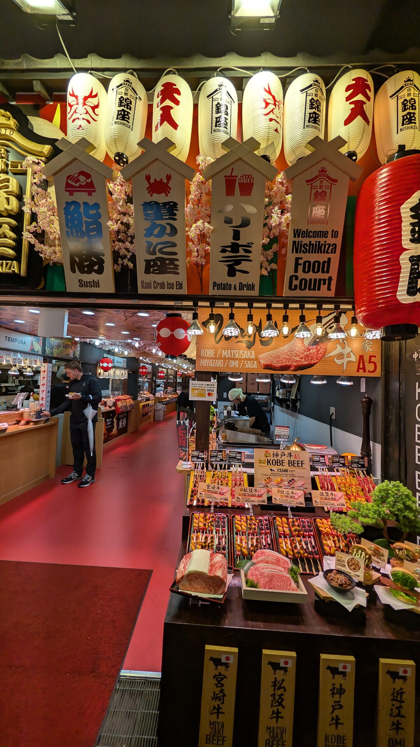 京都錦市場，一個人去京都的白天市場