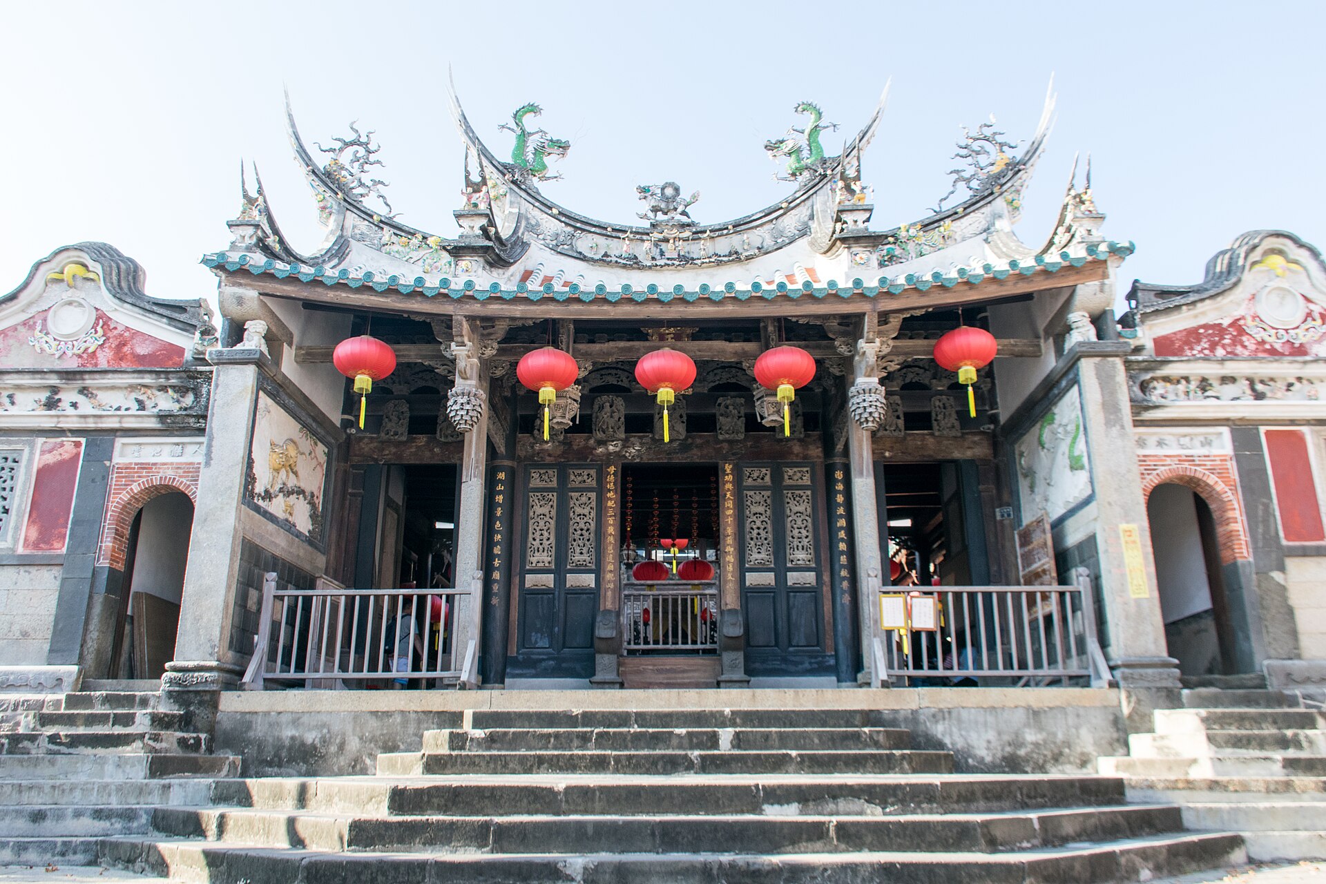馬公市區 天后宮 一個人
