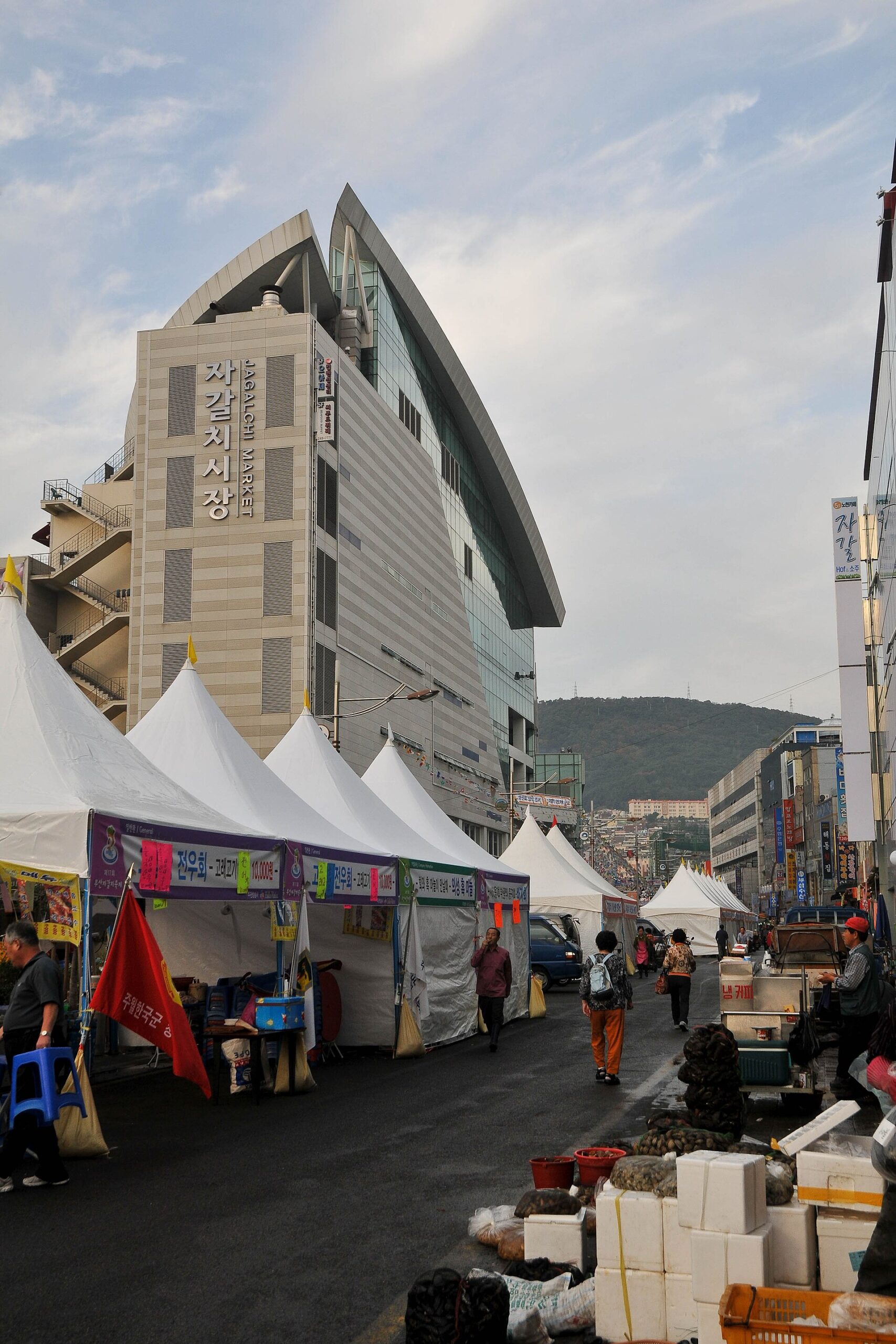 札嘎其市場,釜山南浦一帶