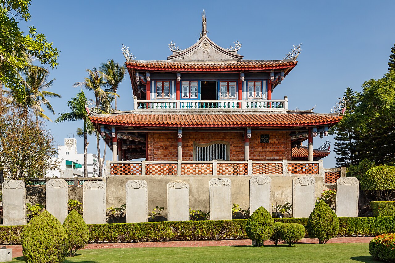 台南赤崁樓園區景色，一個人台南一日行程上午時段的參考