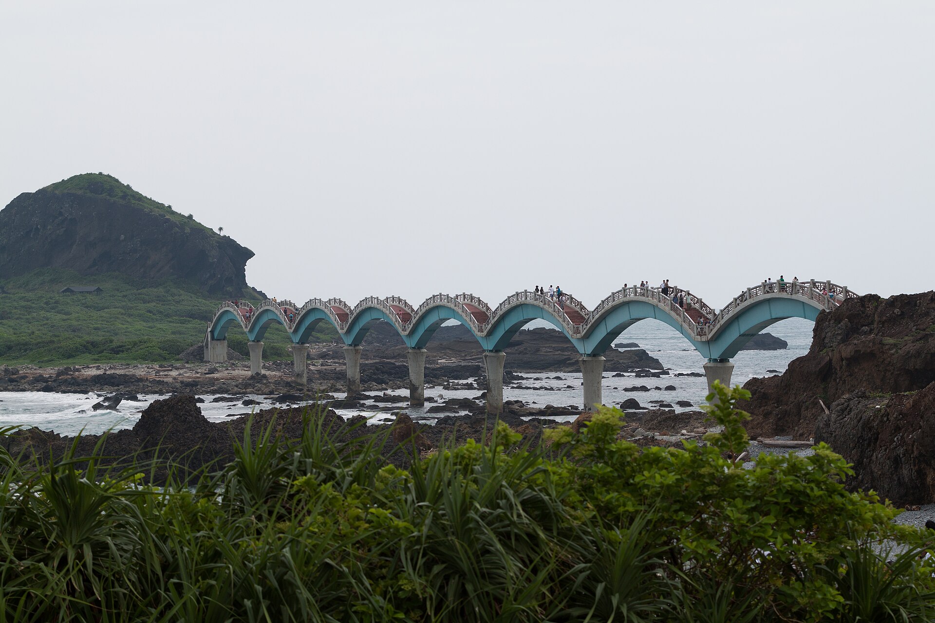 三仙台八拱橋,東部海岸線的重點站