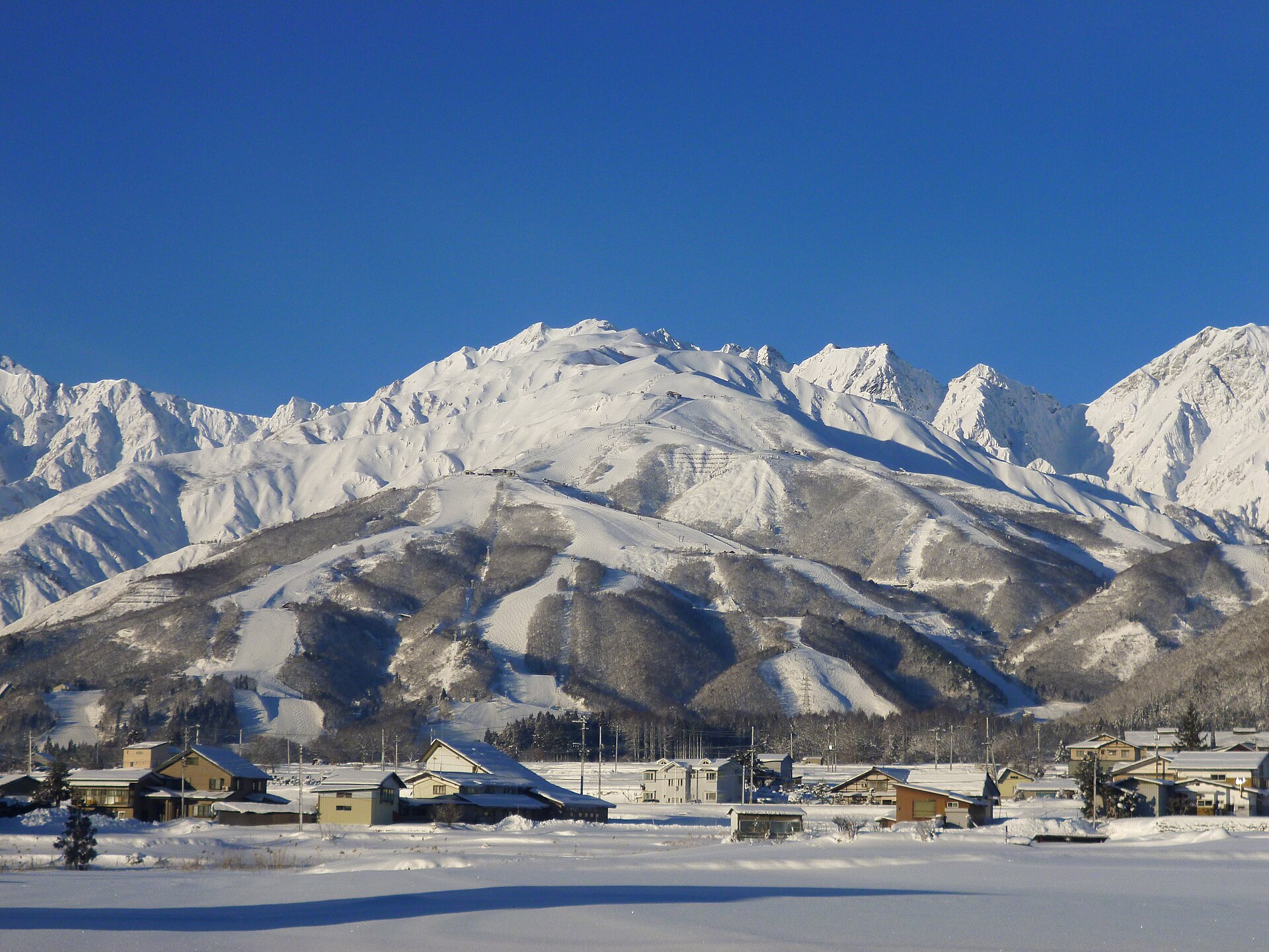 白馬 vs 湯澤 一個人滑雪 白馬八方尾根