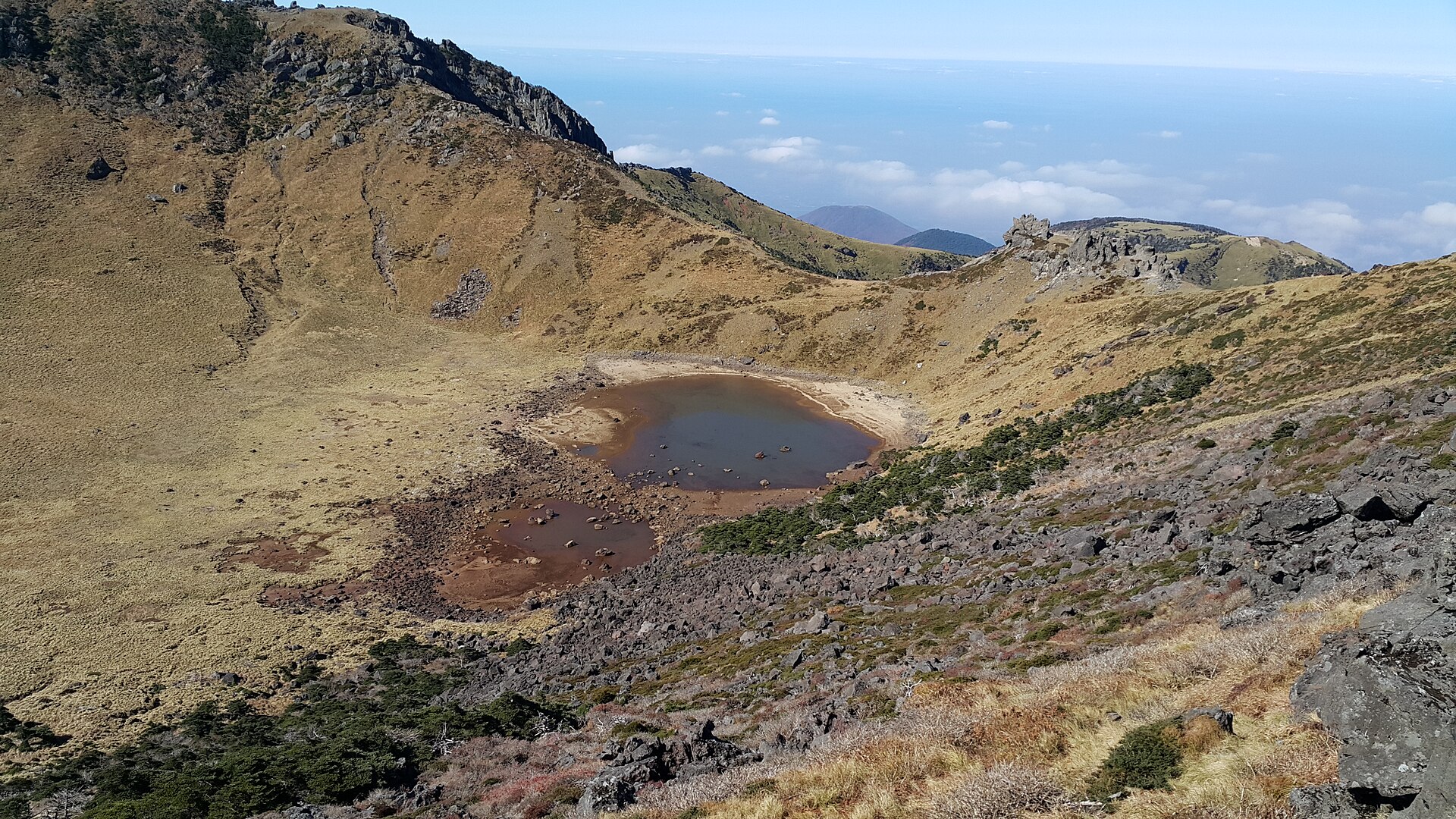 漢拏山登山時間 白鹿潭