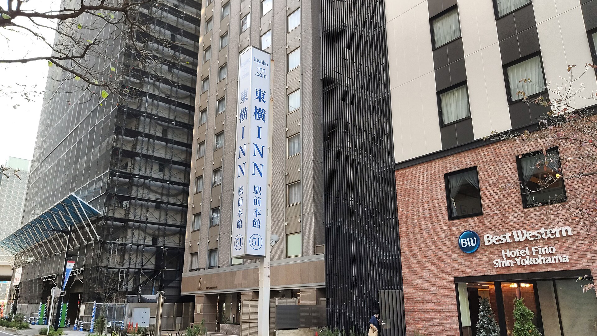 日本 商旅 東橫 INN 外觀