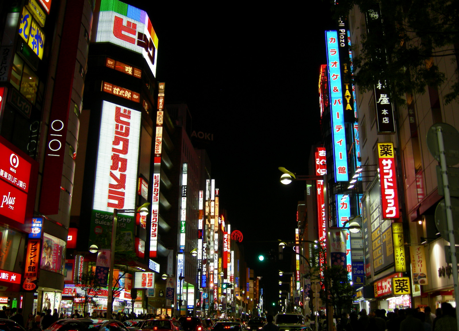 日本 報警 東京 夜晚街道