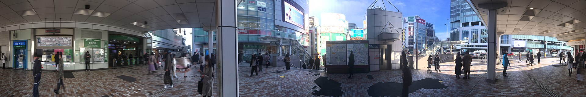 日本 車站 迷路 新宿站 改札