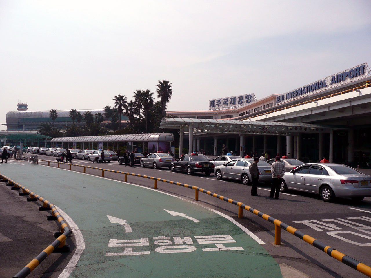 濟州機場到市區交通 計程車 招呼站