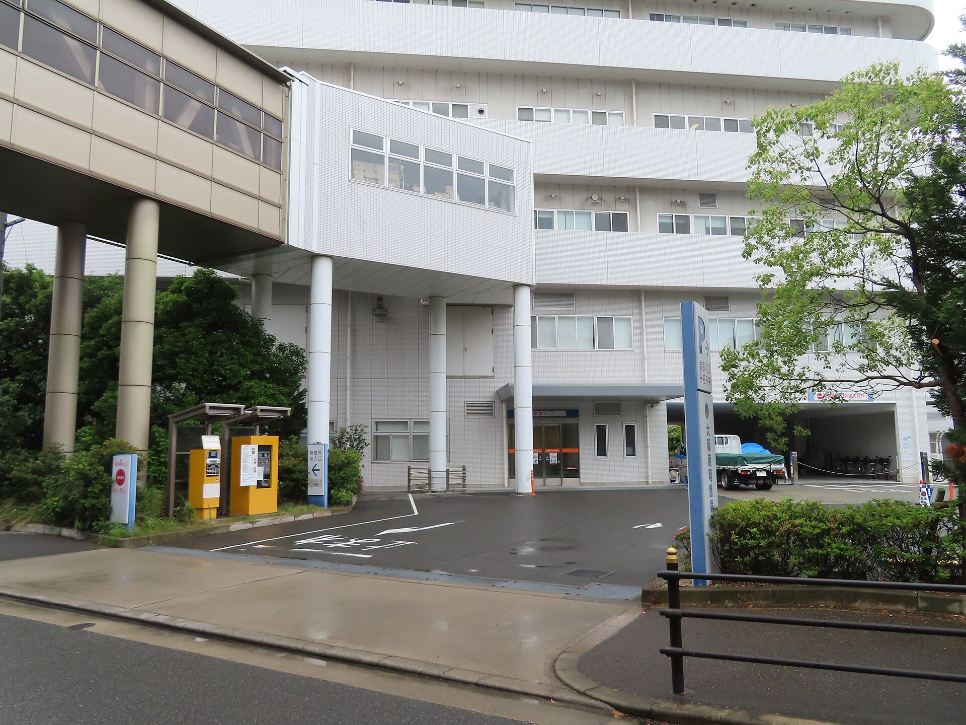 日本 醫院 急診 入口 滑雪 受傷